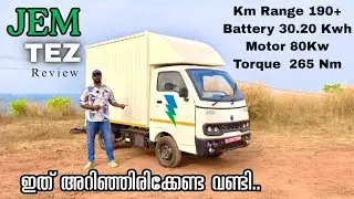 JEM TEZ with powerful performance | JEM TEZ Electric Pickup Review | Km Range 190+ | TEZ Speciali...