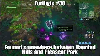 FORTBYTE #30 ! Found somewhere between Haunted Hills and Pleasent Park