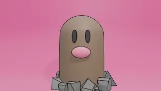 How to make a Diglett Pokemon in Blender Tutorial