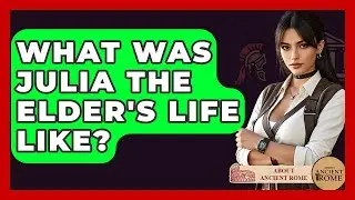 What Was Julia The Elder's Life Like? - All About Rome