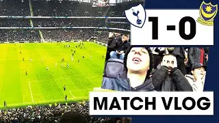 SPURS PROGRESS! Tottenham 1-0 Portsmouth • FA Cup [MATCH DAY VLOG]