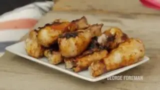 George Foreman Indoor/Outdoor Grill Recipes | How to Make Delicious Grilled Buffalo Wings
