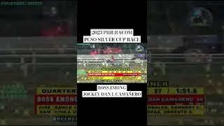 BOSS EMONG JOCKEY DAN L CAMA&Ntilde;ERO #jockeys #horseracing #horse #horseriding  #metroturf #bossemong