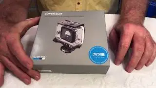 GoPro Hero 7 and GoPro Hero 6 Super Suit - Waterproof Housing - Unboxing & Review - 5 Case Diving
