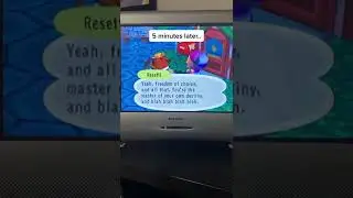Джед встречает Ресетти в Animal Crossing