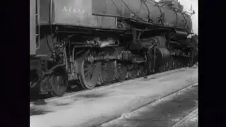Santa Fe 2-10-10-2 Class 3000 rare footage