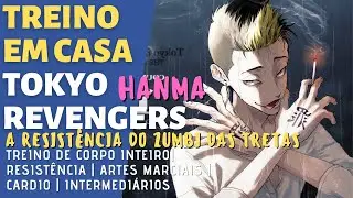 TREINO DO HANMA DE TOKYO REVENGERS | RESISTÊNCIA E DEFINIÇÃO | ARTES MARCIAIS