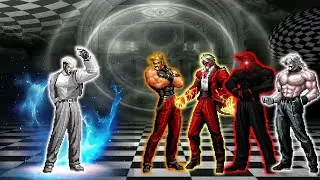 (Mugen World) Nightmare White Wolf Vs Ultimate Rugal Team