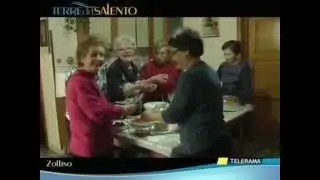 ZOLLINO - La preparazione delle pittule e delle crocchette di patate a casa di Concettina