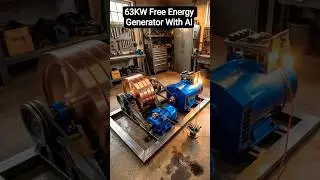 new free energy generator with ai building #freeenergyrealorfake #freeenergygenerator220v