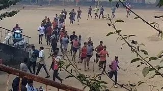1600 मीटर की दौड़  400m per round #1600m #Running #Athletics #TrackAndField #army