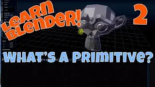 Blender Software Tutorial For Beginners: How To Create and Move Objects and the View Hotkeys