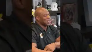 Ronnie Coleman reacts to Kyriakos grizzly's
