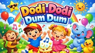 Kids poem dodi dodi dum dum #nursaryrhymes #learningpoems 