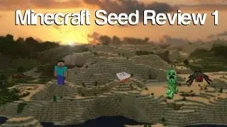 Minecraft Seed Review EP1|Seed Name:RednecksWhackingIt