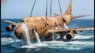 Inside the Recovery & Full Restoration of a Sunken Boeing 747-400 | From Ocean Floor to Flight