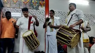 Shri.Ashok Devadiga & team offered a Chende Seve at our temple 🙏🏻