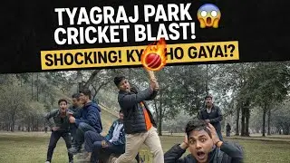 THYAGARAJ PARK CRICKET MATCH funny vlog😂😂 sangam jha vlogs #vlog #1 #funny #viralvide #funny #fun 