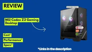 Обзор игрового настольного компьютера MSI Codex Z2 2025: производительность Ryzen 7 8700F и RTX 5...