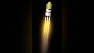Triple Engine Test Fire of rs-68b inspired engines in Spaceflight Simulator