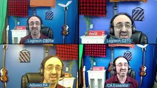 Webcam Matchup 12: Logitech C925e, Logitech C270, Adesso H4, CA Essential