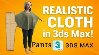 Character Pants Simulation in 3ds Max