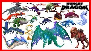 HUNGRY DRAGON - ALL DRAGONS UNLOCKED 2019 & NEW UMBRA SKIN - SWIFTSHADE | Android Gameplay [FHD]