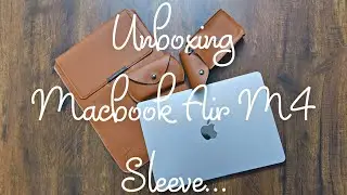 Unboxing Techie 3-in-1 MacBook Sleeve | Stand & Mouse Pad for MacBook Air M4
