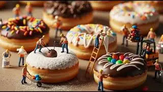 🍰 Micro workers m&iacute;ni trabanhadores 🍪em a&ccedil;&atilde;o 