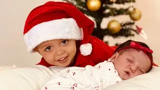 FIZ REGISTROS DE NATAL  EM CASA DE ALLANA E LEÔNIDAS!