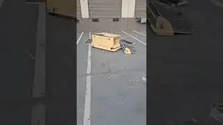 crashing TV at work