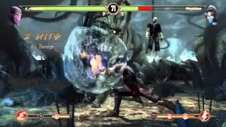 Mortal Kombat 9 (2011) online matches vs Pittyfulme part 1