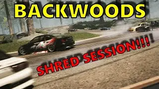 BACKWOODS SHRED SESSION!!! | Assetto Corsa | BDC Street S13 | ACSDRIFT | Cinematic - ish