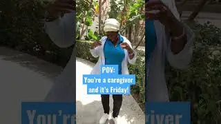 Dancing because it&rsquo;s Friday!🕺 #comfortkeepers #caregivers #caregiver #pov #selfcare #friday #dance