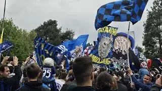 Inter Curva Nord Milano ⚫️🔵 Centro Sportivo Suning