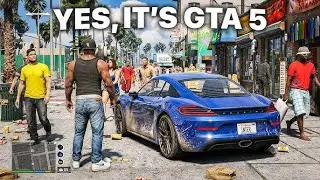 GTA 5 LIVE 🔴 Ultra graphic mod on | Full Walkthrough