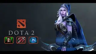 DOTA 2 Drow Ranger Soft Support (MEDUSA BEST FRIEND FOREVER) - 7.30b Unranked