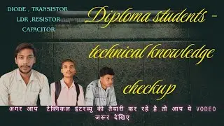Diploma students technical knowledge checkup #techknowledge #diploma #gpc#rewa @Ajcarrier.92 