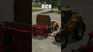 POOR vs RICH #shorts #fs25 #farmingsimulator25