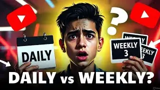 Daily 1 Video vs Weekly 3 Videos &mdash; कौन जीतेगा YouTube Algorithm?