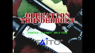 Operation Thunderbolt. [SNES]. Playthrough. 60Fps.
