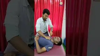 STERNAL COMPRESSION TEST.                                                    #physio #education