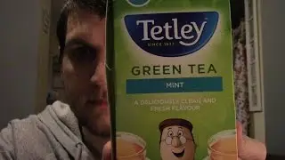 Обзор зеленого чая Tetley Mint