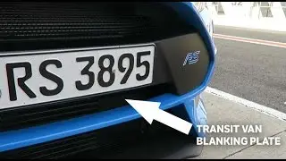 Why The Ford Focus RS Needs A Transit Van Intercooler Blanking Plate