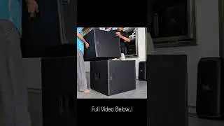 Digital Line Array! JBL SRX906LA & SRX918S