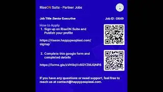 Inside Sales &ndash; Senior Executive &ndash; Full-Time Role &ndash; Partner Jobs | RiseON Suite
