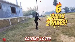 Cricket enjoy 6 ball Pe 2 Six Marna Hai #cricket #viral #youtuber 