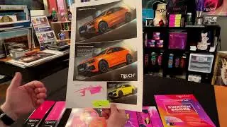 Orange Car Image &ndash; FujiFilm Revoria Pink | Touch7 Photo ECG and Touch7 Neon Photo | Fiery Rip