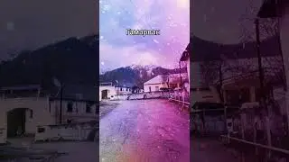 Зимняя Сказка В Гамарване В Гамарване Идет Сн... #гамарван #qamarvan #shortsvideo #2025