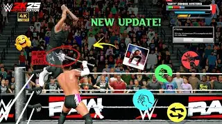 WWE 2K25 NETFLIX EDITION NEW UPDATE 🔥 | New Features + Gameplay 😍